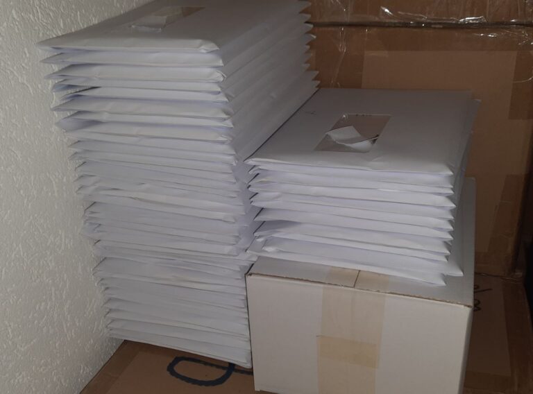 Das war 2021 – Verteilung an Anlässen und Postversand